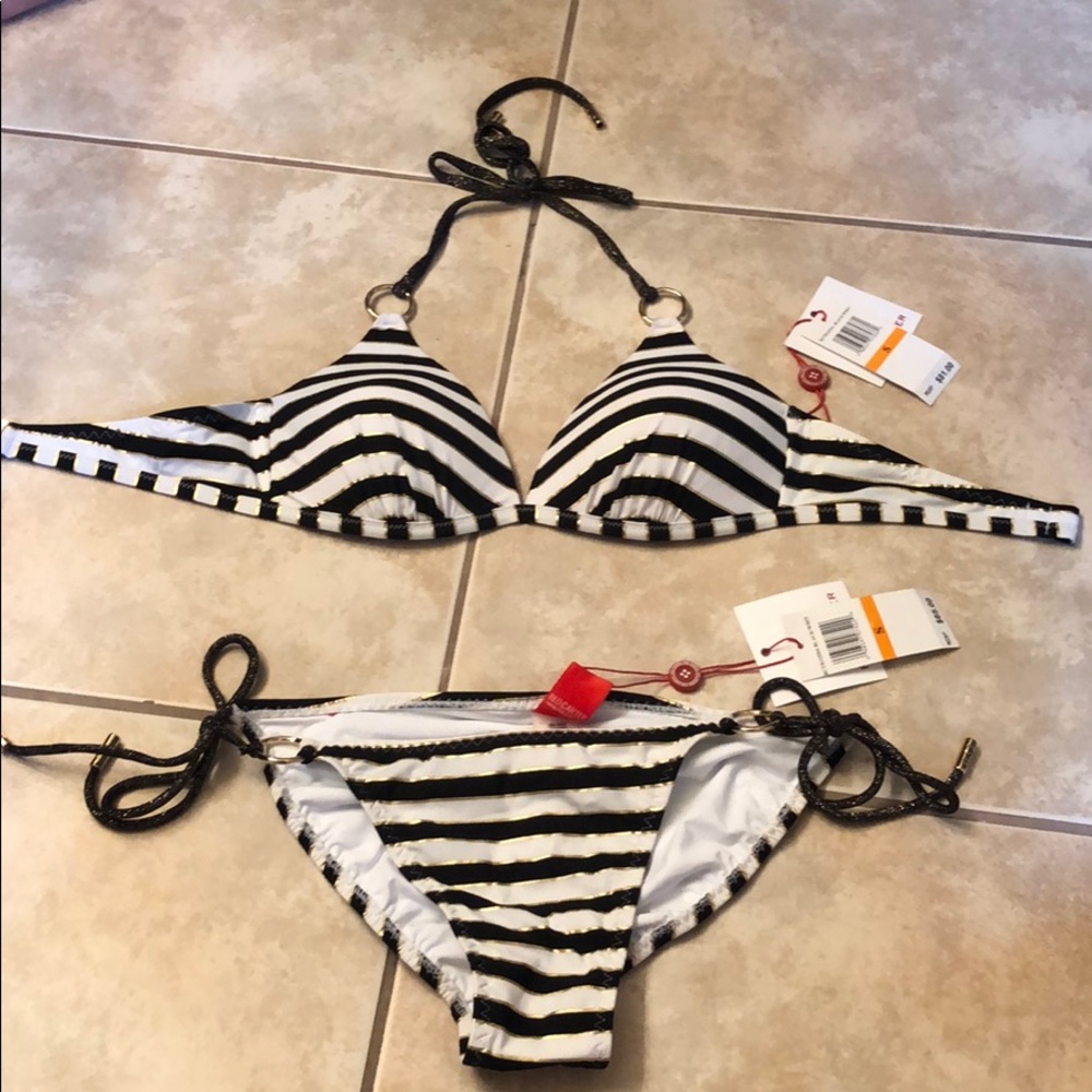 Red Carter Bikini